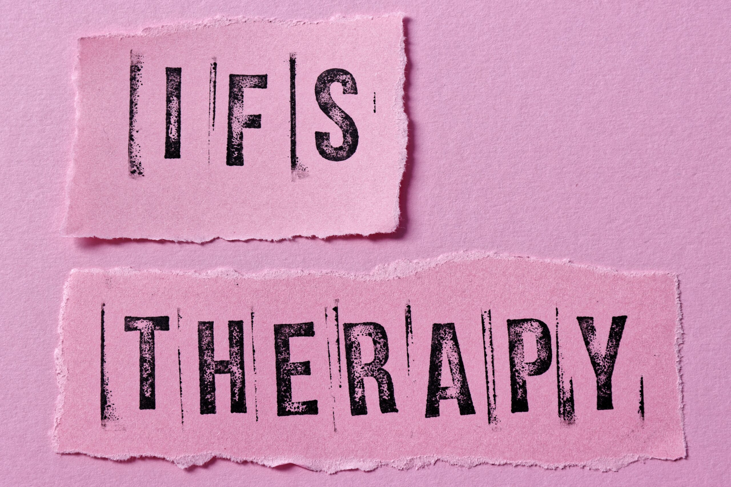 Ifs,Therapy,Written,On,Pink,Paper,Notes.,Internal,Family,Systems
